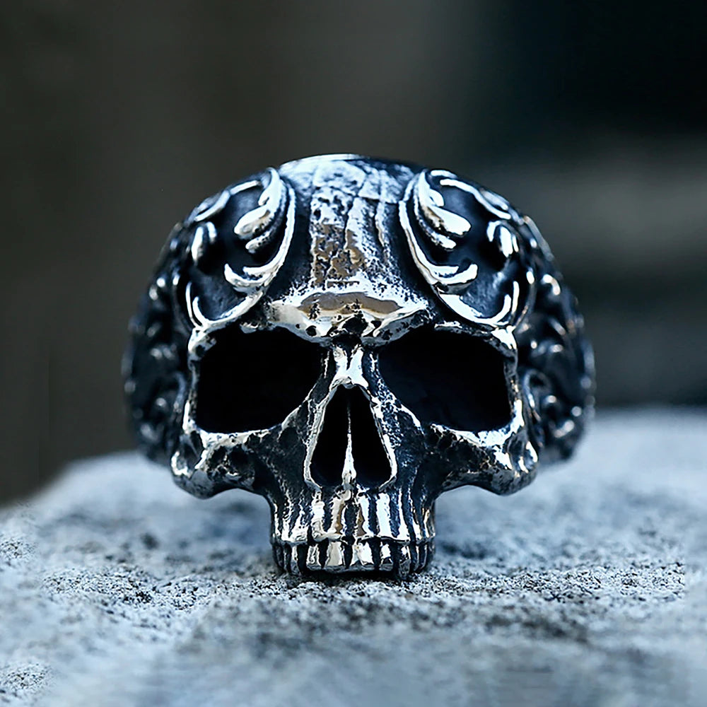 VoidBorn Aesthetics Skull Ring