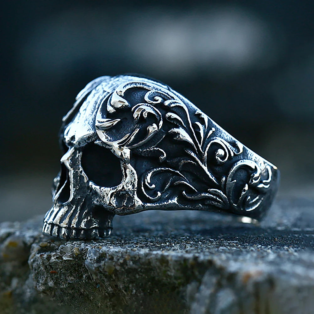 VoidBorn Aesthetics Skull Ring