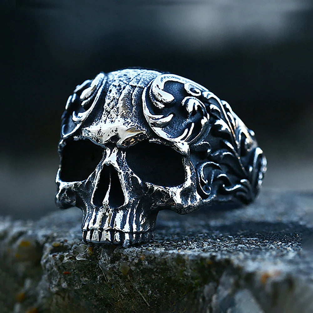 VoidBorn Aesthetics Skull Ring