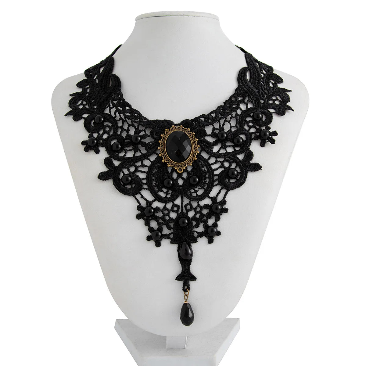 VoidBorn Aesthetics Lace Necklace